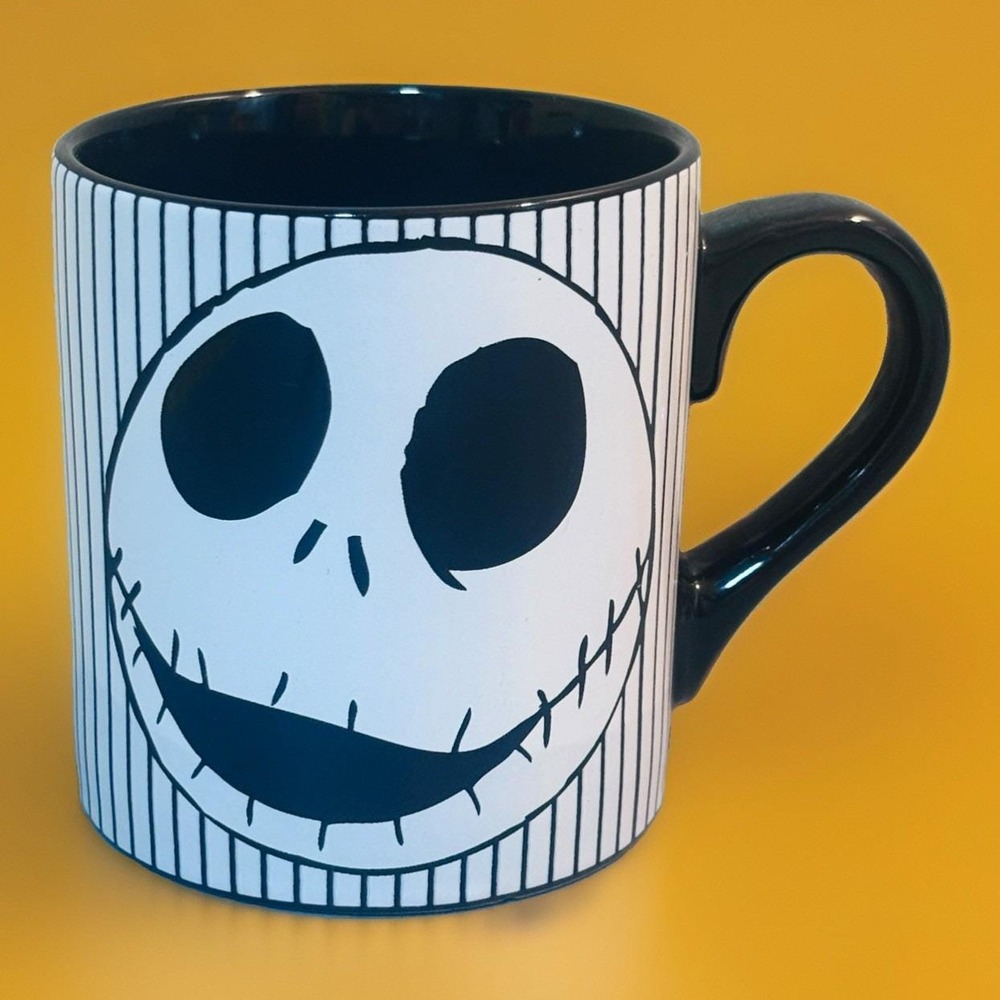 Jack Skellington Nightmare Before Christmas Ceramic Coffee Mug Tea 14oz Disney